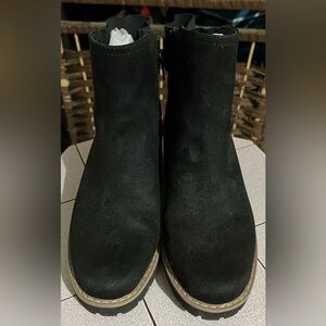 Black Ankle Boots for Women Size 6